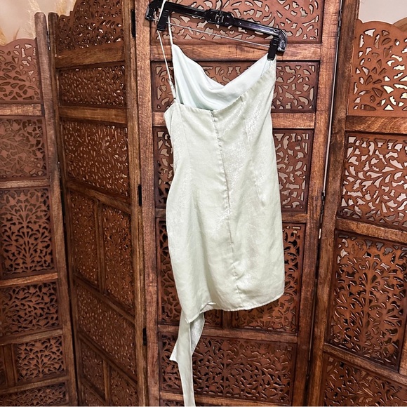 Lover & Friends Karen Mini Dress in Mint Green - Picture 4 of 4